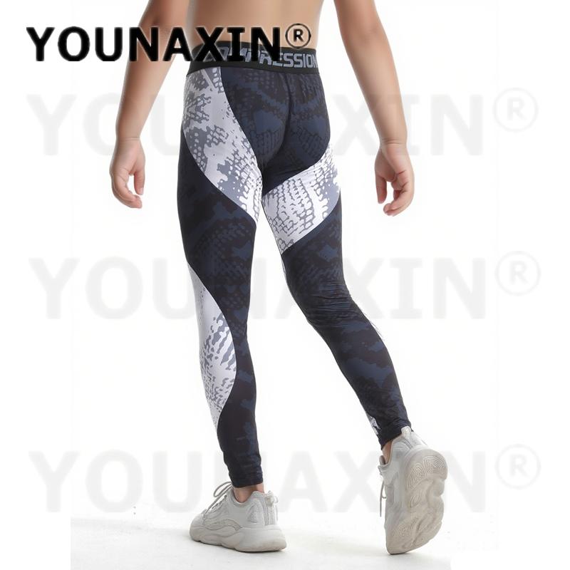 Unisex Kinder Lauf-Sporthose Jungen Basketball Leggings Sportbekleidung Fitness Training Gym Mädchen Yoga Hose Schnelltrocknend