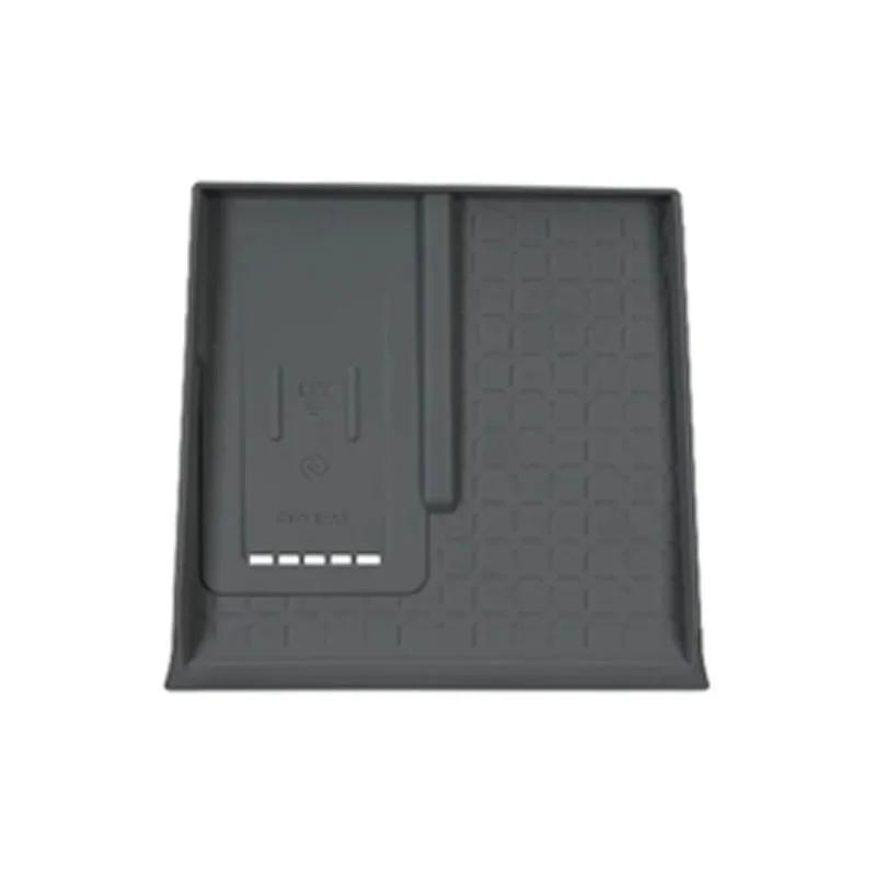 LHD Auto Center Console Wireless Charging Silicone Anti-slip Pad Fit For Toyota RAV4 RAV 4 XA60 Accessories 2027 2026