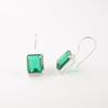 Chromdiopsid Edelstein 925 Sterlingsilber Schmuck Ohrringe 1,06" Zum Geschenk EE-167-3
