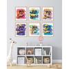 MTL HOE Girls' Room Art Prints - Positive Quotes Kids' Wall Art, Posters for Teen Girls' Bedroom, Nursery, Playroom (Set of 6, 8 X 10 In, Unframed)