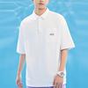 Anta Lifestyle Series Solid Color Logo Pullover Short Sleeve Polo Shirt Men Polo Shirts Snow-White 152328136-3