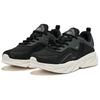 Hongxing Erke Comfortable Breathable Shock Absorbing Durable Low Top Training Shoes Women Sneaker Black White 12123114223-004