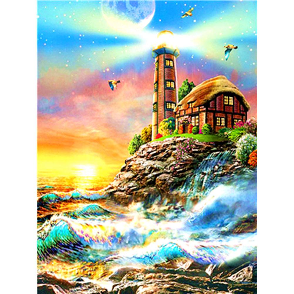 

Huacan 5D DIY Алмазная живопись Crystal Rhinestone Вышивка Главная стена Декор Подарок