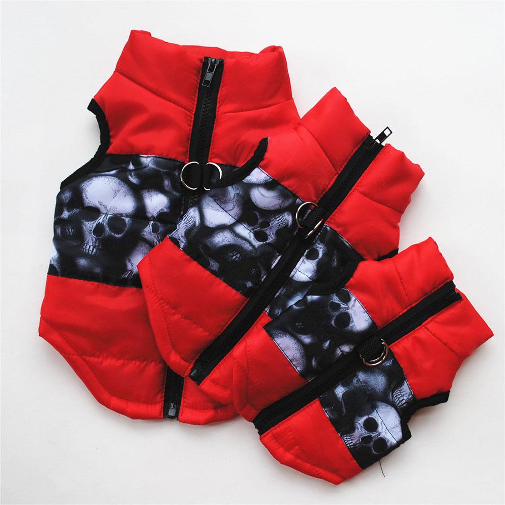 Winter Warm Dog Clothes for Small Dogs Puppy Pet Clothing Windproof Dog Jacket Coat Cotton Vest for Chihuahua French Bulldog Pug