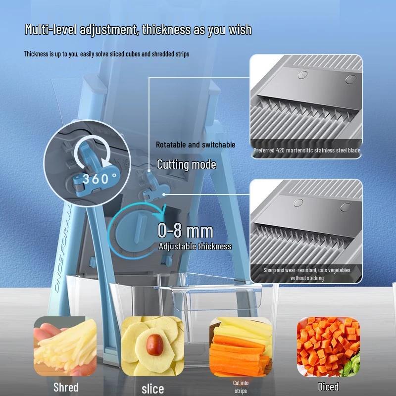 Jinxiaochu Multi-functional Vegetable Chopper & Slicer