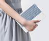 BOW Hangshi X19C Silent Touch Bluetooth Keyboard for Apple & Huawei Tablets - Ideal for Office and Girls' Use
