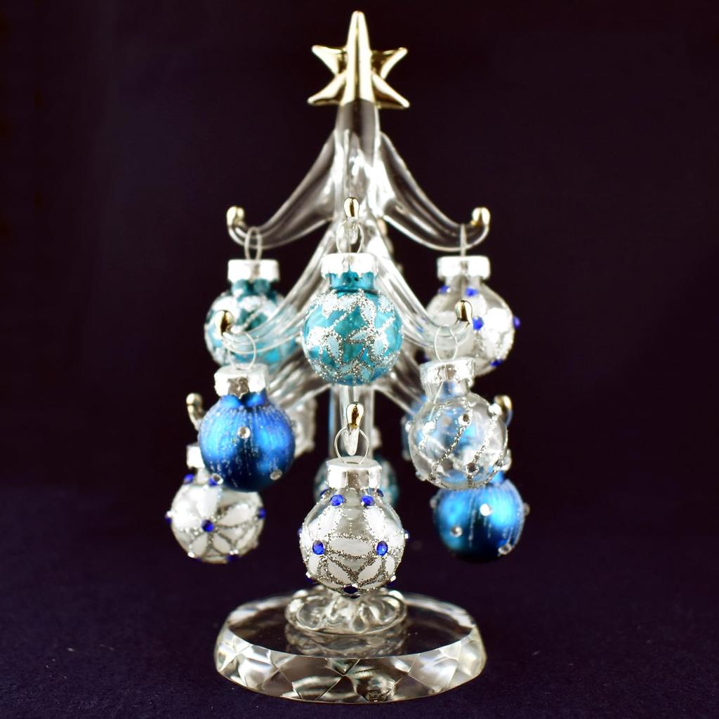 Four Cart Cute Handmade Glass Romantic Tree