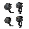 Motorcycle Charger USB Type-C PD 18W Fast Charging Power Socket Double Port Charge Adapter for Phones & Tablets