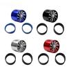 Car Air Intake Turbonator Single Fan Supercharger Gas Saver Kit Car Turbine Supercharger Turbo Refit Auto Replacement Part