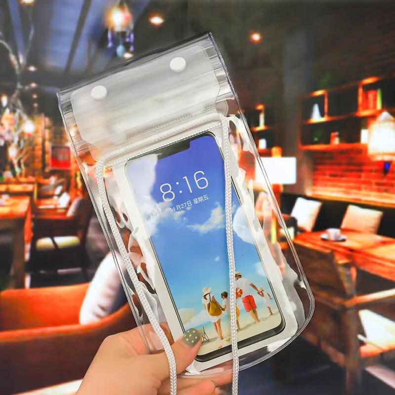 Waterproof Phone Pouch with Three-Fold Seal (30-Pack) Medium