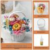Back-to-School Gift: DIY Eternal Flower Mini Basket Ornament for Team Building & Decoration