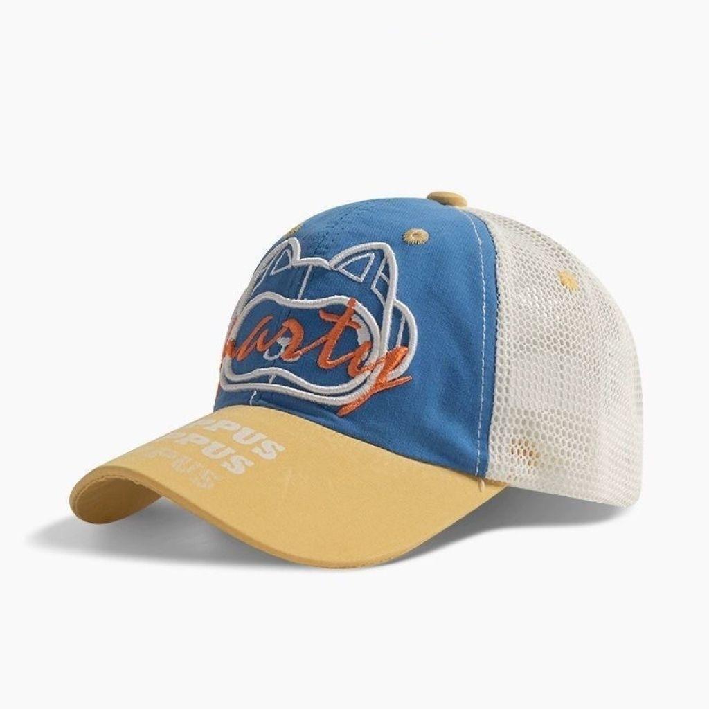 

NORTHWOOD Children Summer Sunscreen Mesh Baseball Cap for Boys Girls Peaked Cap Sunshade Outdoor Sports Breathable Hat 48-53 cm жёлтый