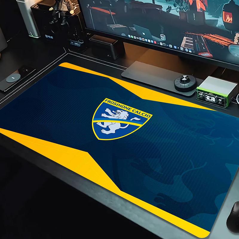 Frosinone Calcio Color Mouse Pad Large Gaming Table Cushion Non-slip Laptop Tablet Big Mousepad XXL Mat Mini PC Playmat With Lock Edge