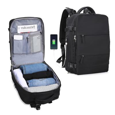 Zaino da viaggio unisex: Approvato dalla compagnia aerea, Pronto per il volo, Bagaglio a mano impermeabile