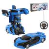 2 In 1 Rc Car Transformation Robots Children Boys Toys Outdoor Control Remote