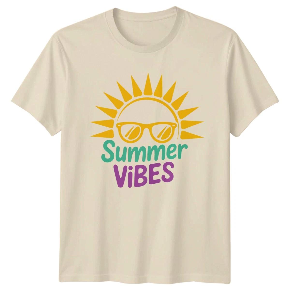 Summer Vibes T-Shirt Beach Life Summer Birthday Gift For Him And Her XL