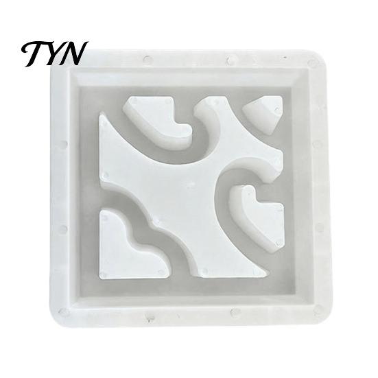 Garden Path Maker Mold Plastic Stepping Stones Mold, Reusable Concrete for Walkway Maker, Durable DIY Casting Creative Cement Yard Patio Decor,