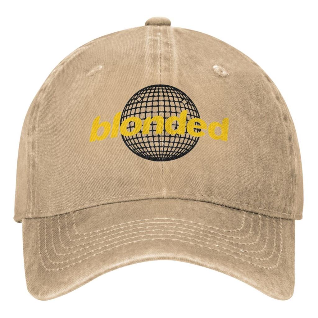 Frank Blond Ocean Rapper Washed Baseball Cap Music Album Classic Hip Hop Dad Hats Summer Female Male Running Baseball Caps