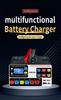 12V/24V Pure Copper Intelligent Pulse Car Battery Charger - Automatic Full Charge & Repair