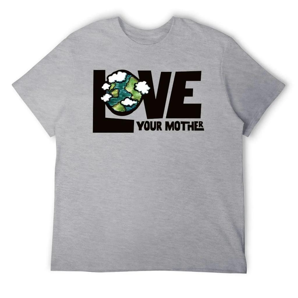 Mother's Day Love Your Mother Earth Men's Triblend Fresh T-shirt Sport T-shirts Hipster Sarcastic Fitness Eur Size