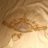 Feather Fan Lolita Dance Cheongsam Catwalk Show Folding Fan Retro Nostalgic Hanfu Fairy Lace Fan