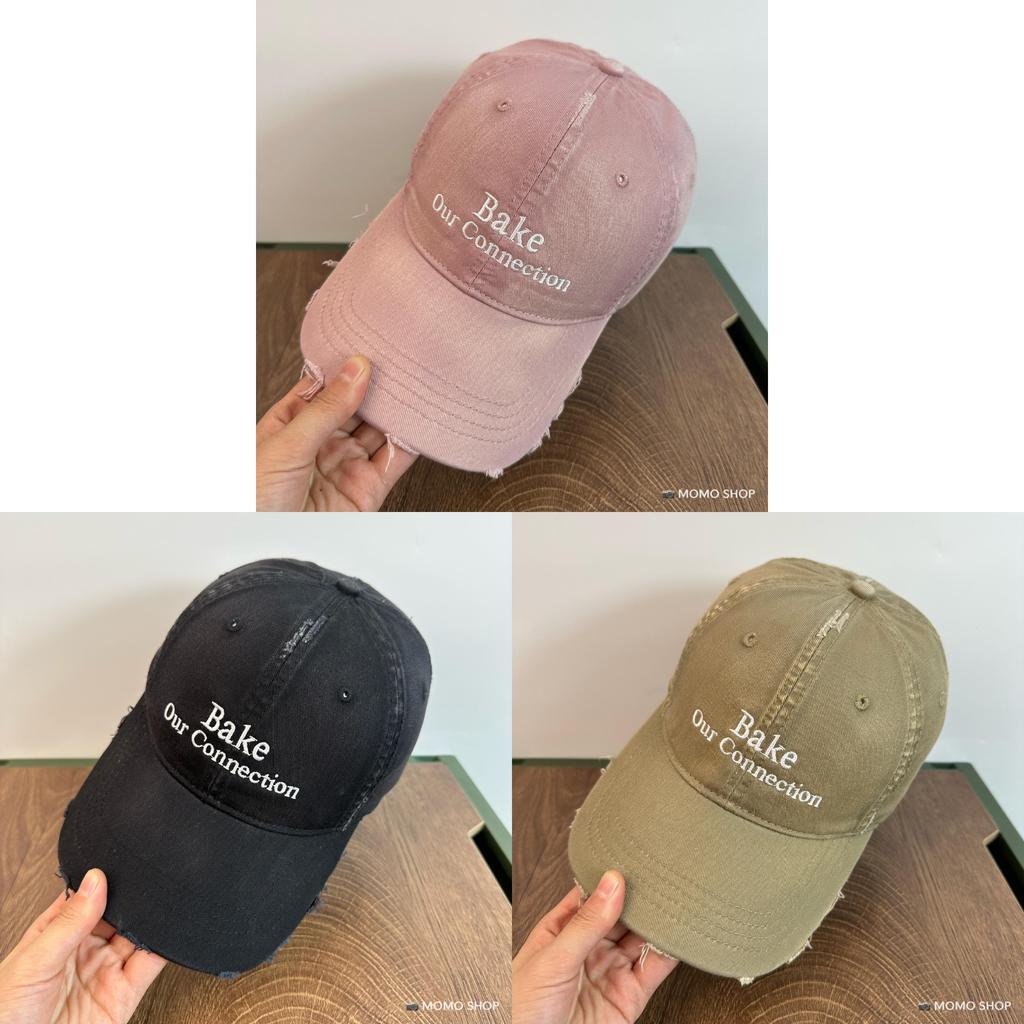 Baseball Cap Women Men Wash Distressed Embroidered Sunshade For Casual Fashion