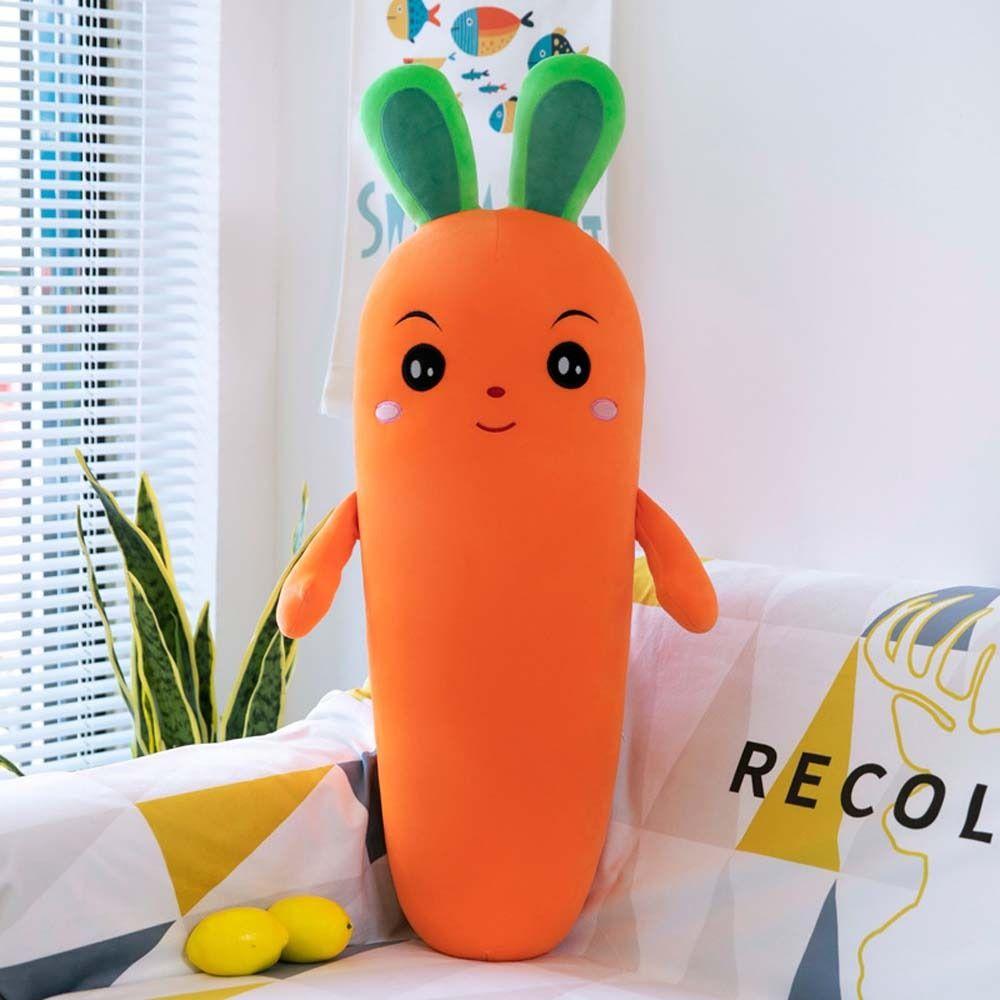 Long Carrot Cushion Vegetable Plush Carrot Plush Toy Stuffed Doll Carrot Stuffed Toy Plush Doll