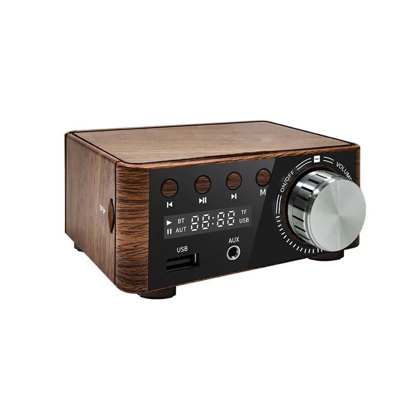 Audio HiFi Bluetooth 5.0 Power Class D Amplifier TPA3116 Digital Amp 50W*2 Home Audio Car Marine USB/AUX IN Theater Amplifiers
