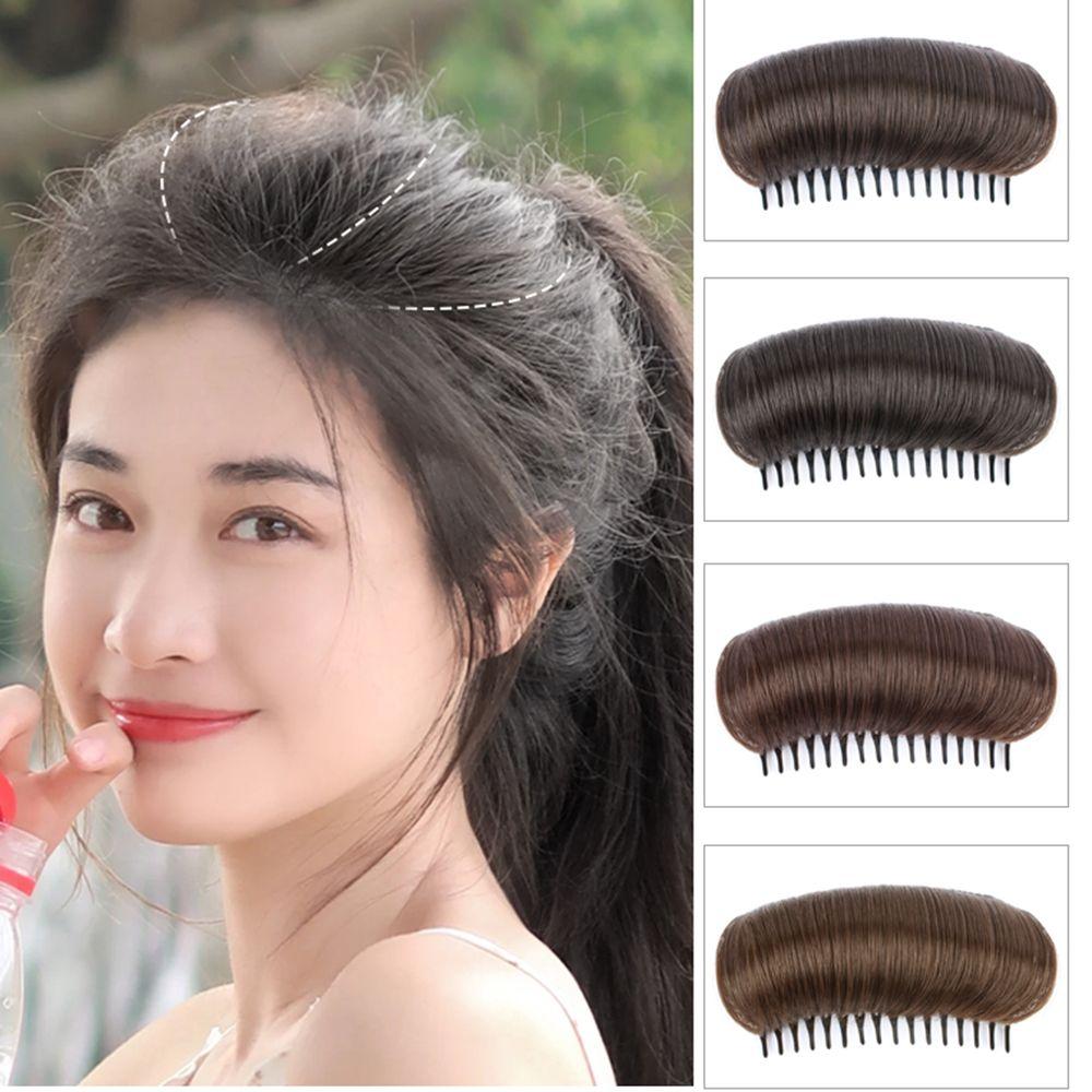 Princess Styling Tools DIY Hair Extension False Hair Clip Fluffy Hair Pad Invisible Hair Bun