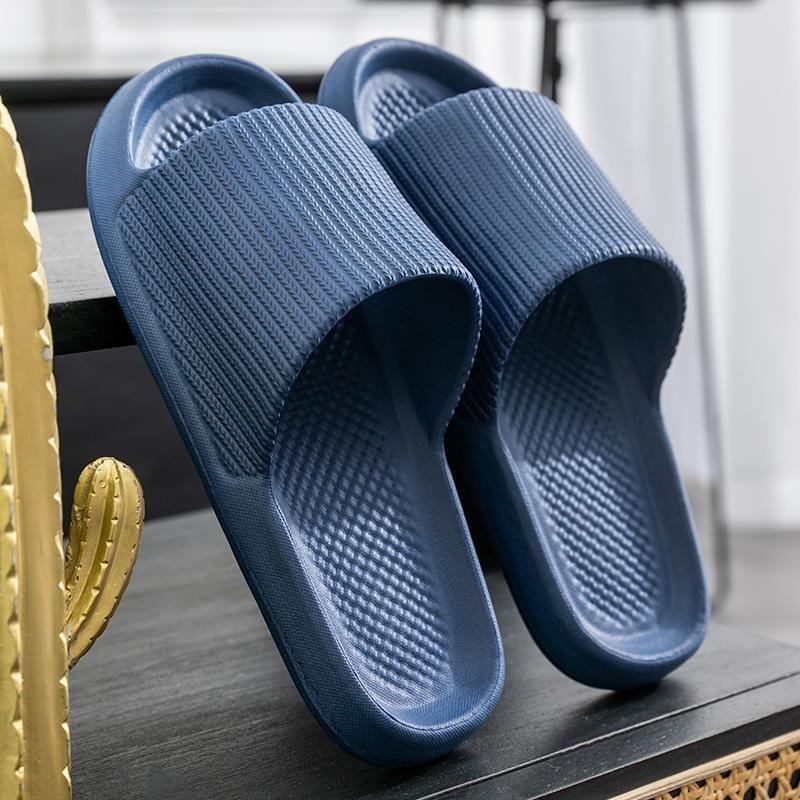 new hotel slippers fashion women's thick bottom summer home cool slippers men