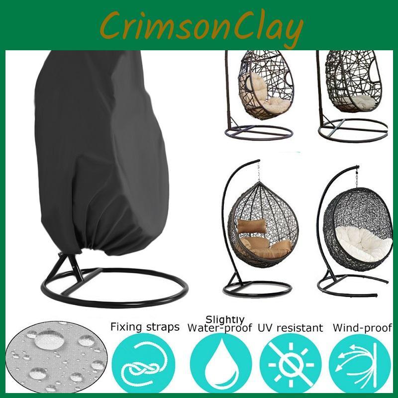 Uv Resistant Outdoor Hanging Swing Chair Cover For Egg Garden Furniture