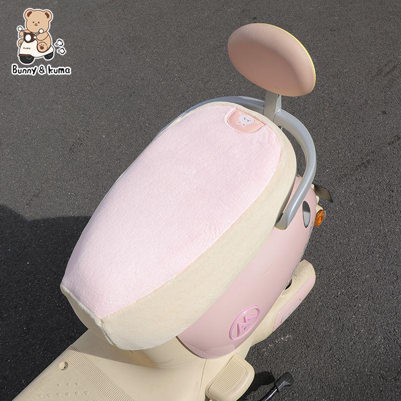 Emma Luna Electric Vehicle Winter Plush Seat Covers – Thickened, Cozy, and Perfectly Fitting