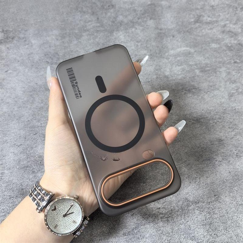 For Honor Magic8 Pro Air Case Simple Transparent Anti-slip Lens Magnetic PC Cover For Honor Magic 8 Air Shockproof Funda