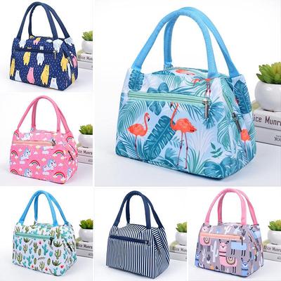 Women's Waterproof Canvas Lunch Tote