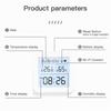 Automated Home Climate Control Humidity Smart App Control Digital Hygrometer Accurate Humidity Measurements Backlit LCD Display