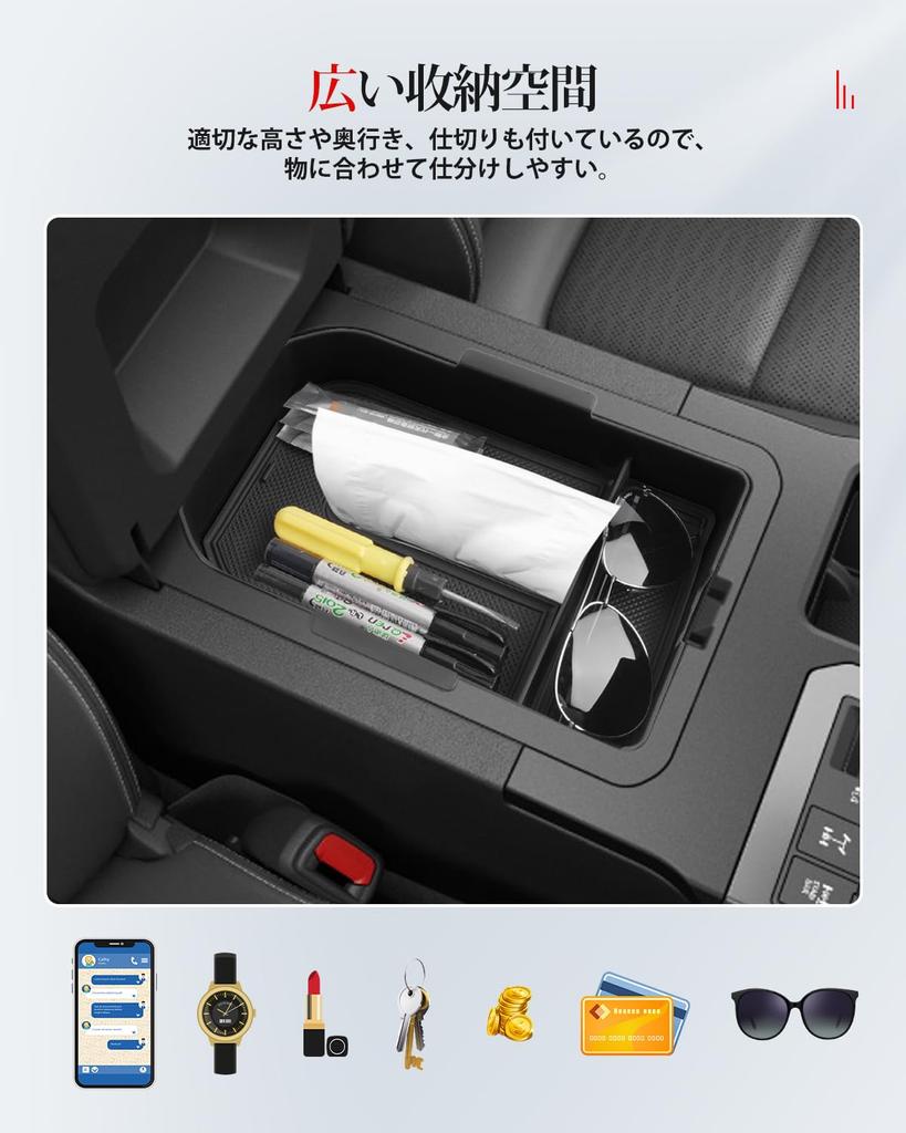 ASZSK Toyota Land Cruiser 250 Konsola Box Land Cruiser Model Schowek Kwiecień 2024 Aktualna Konsola Tacka Land Cruiser 250 Series gdj250w Konsola Box