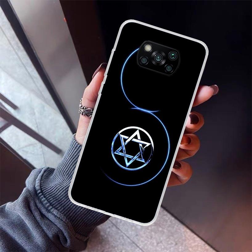 David Jewish Star Symbol Phone Case For Xiaomi Poco X5 X6 X7 Pro F7 Ultra M7 Redmi 15C 15 13C 13 12C 12 10 10C 10A 9 9C 9T 9A Co