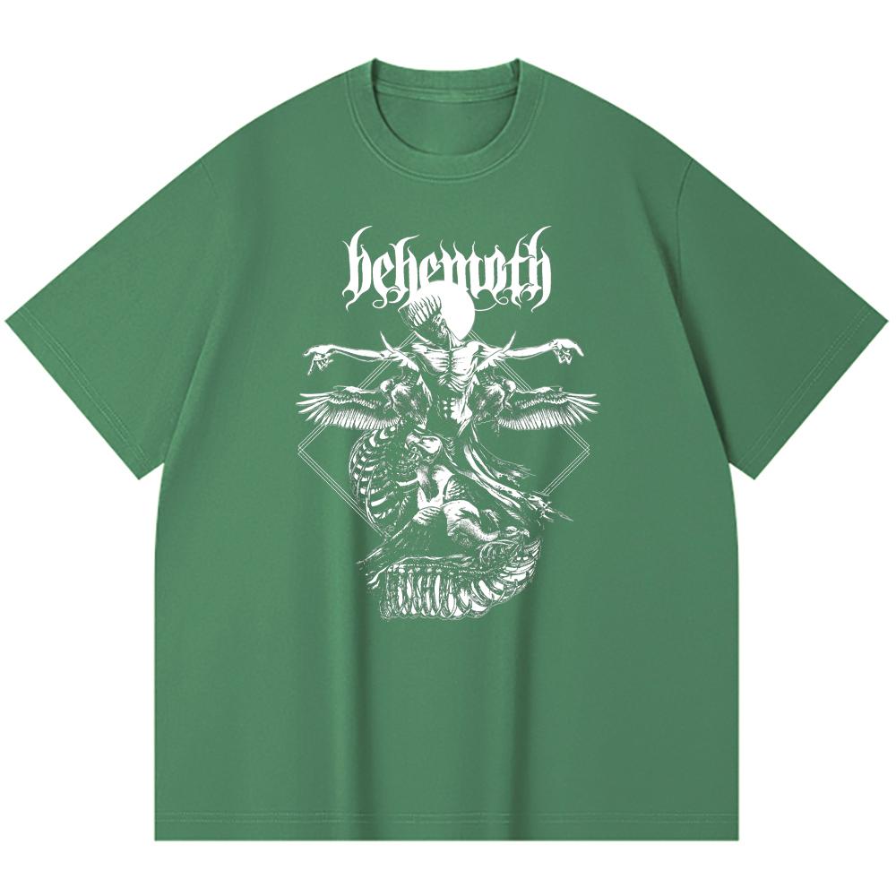 230 g/m² 100% Bavlna T-shirt Heavy Metal Rocková Kapela Tisk Populární Hudby Unisex Těžký Bavlněný T-shirt