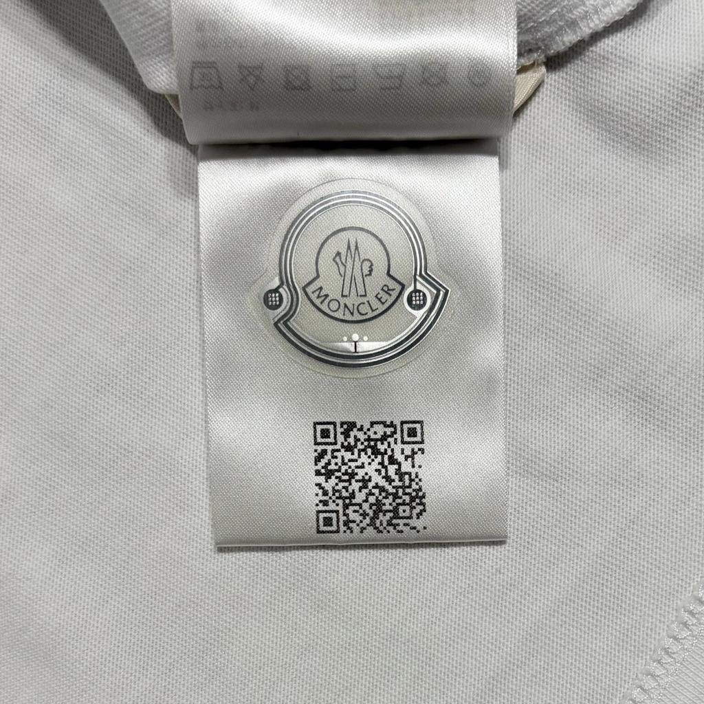 Used MONCLERShort sleeve T-shirt white mens