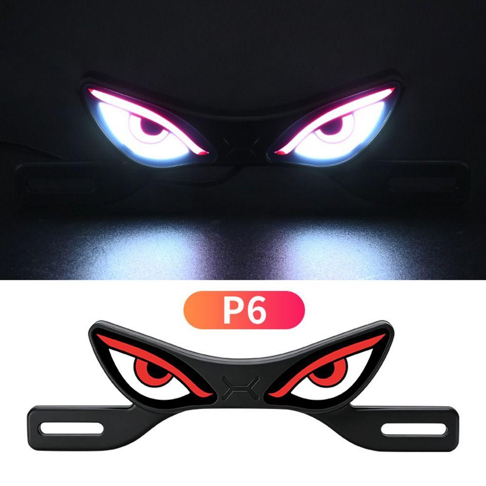 Anti Reverse Warning Motorcycle Led Demon Eye Light Rear Warning Lamp Motorcycle Accessories