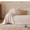 Half fleece autumn and winter high-density sofa towel simple non-slip full cover one piece sofa cover