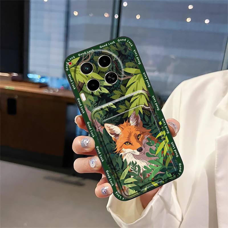 Miękkie etui przeciwpyłowe Etui na telefon Dla Tecno Camon30/4G/5G/CL6/CL7 Odporne na wstrząsy Śliczne Wodoodporne Tylne etui Kieszeń na karty Graffiti