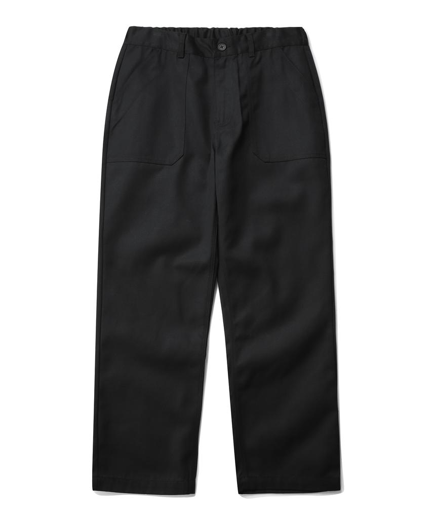 COLUMBIA UNIVERSITY Nyc Label Cp Regular Fit Fatigue Pants Black