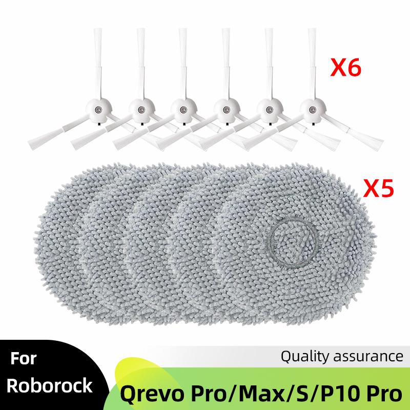 Fit For Roborock Qrevo Pro / Qrevo MaxV / Qrevo S P10 Pro Robot Vacuum Cleaner Replacement Roller Dust Bag Parts Accessories