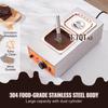 Chocolate Tempering Machine Chocolate Melting Pot 9 Lbs 2 Tanks