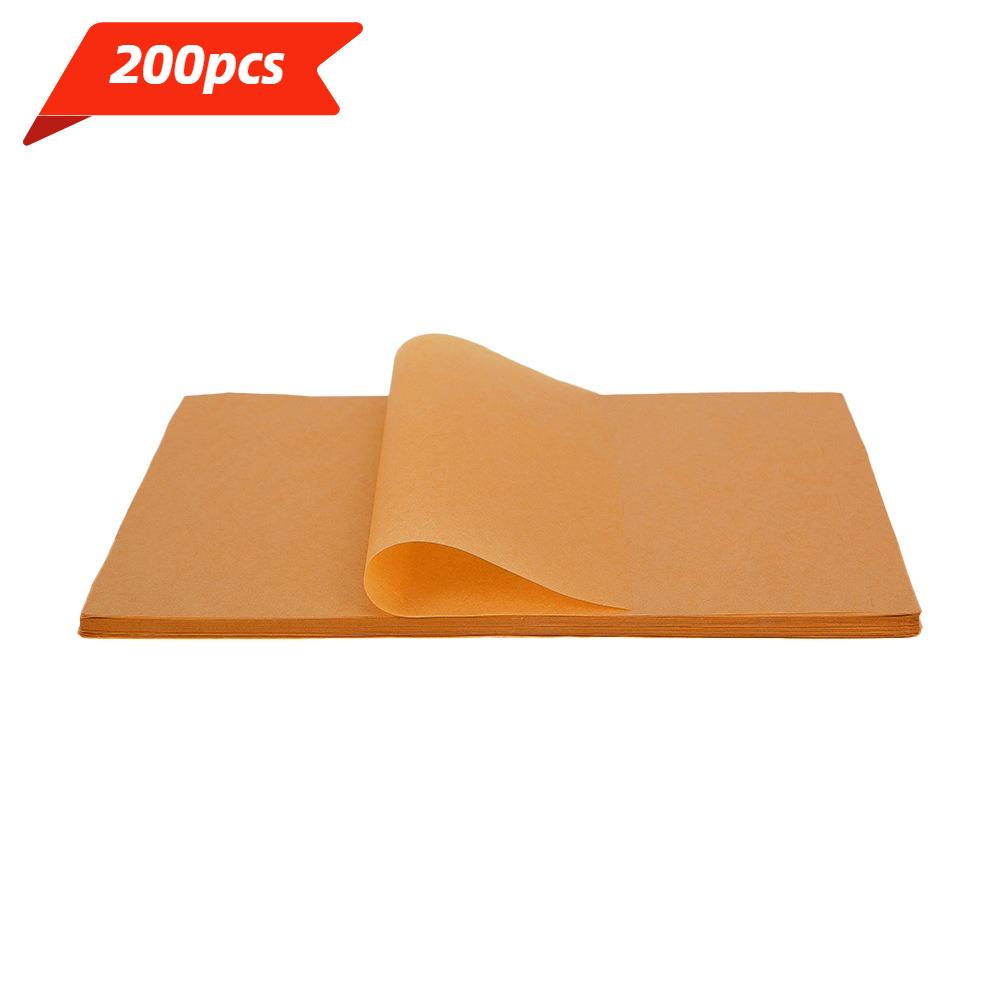 50/100/200pcs Precut Baking Paper - Nonstick Grease-Resistant Multi-Purpose Kitchen Paper for Baking,Cooking,Frying & Food Prep