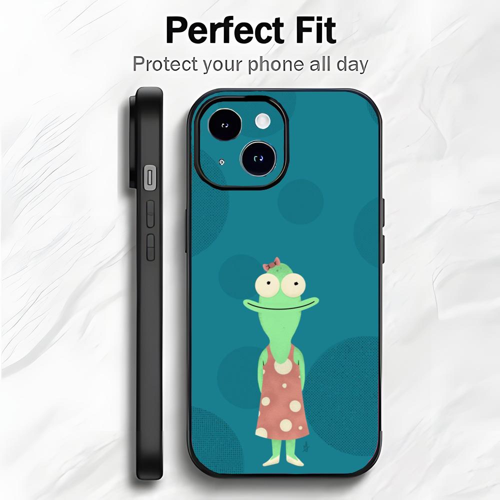 Anime S-Solar Opposites pupa Phone Case Phone Case Soft Packaging Lightweight For iPhone17 16 15 14 13ProMax