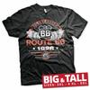 Tricou Oficial Licențiat Route 66 Feel The Freedom BIG & TALL 3XL 4XL 5XL