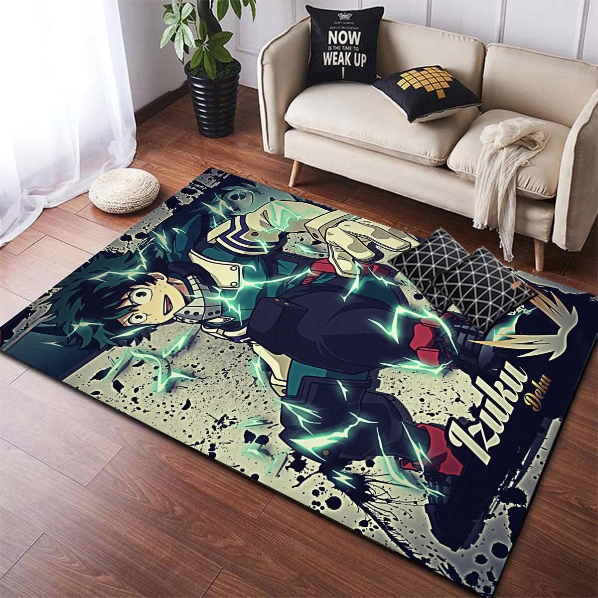 

Аніме Мультфільм My Hero Academia Килимок великої площі для вітальні Спальня Гуртожиток Підлогові килимки Придверні килимки Килимки для спальні 40cm x 60cm