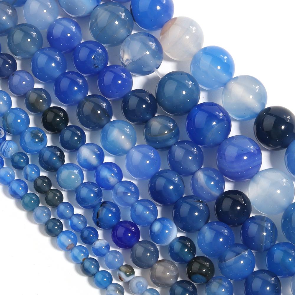 32-85pcs/lot 4 6 8 10 12mm Round Natural Stone Beads Aventurine Agate Beads DIY Bracelet Necklace Jewelry Making Accessories